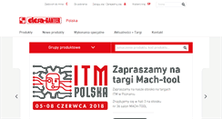 Desktop Screenshot of elesa-ganter.pl